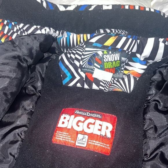 Snow Dragons snowboard ski winter Coat - Picture 4 of 10
